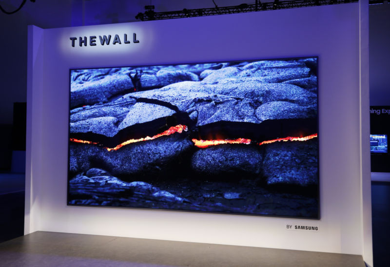 TV Samsung The Wall MicroLED 146 inch