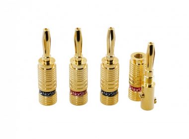 jack NorStone banana plugs Gold